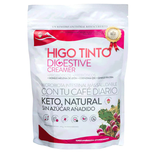 HIGO TINTO de Tuno Canarias en polvo 200 Gr Rico en Fibras, Vitaminas y Minerales